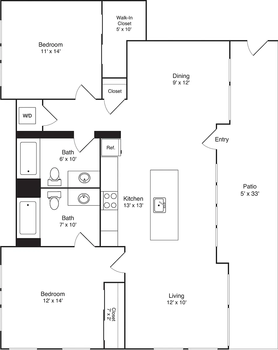 Floor plan F1