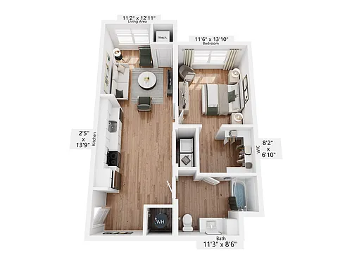 Floor plan A4H
