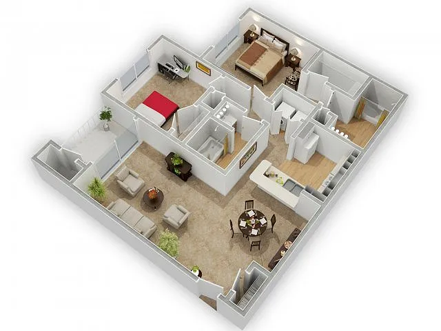 Floor plan The Bradford