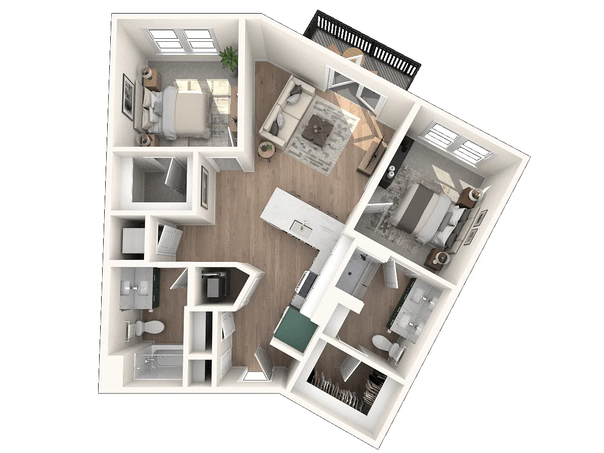 Floor plan B1