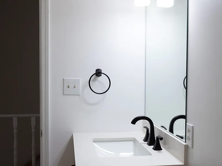 ...and a new vanity.