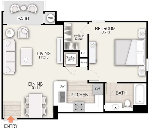 Floor plan Plan E