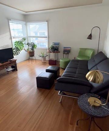 spacious living room