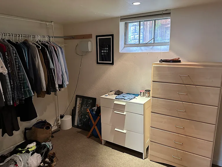 basement storage room