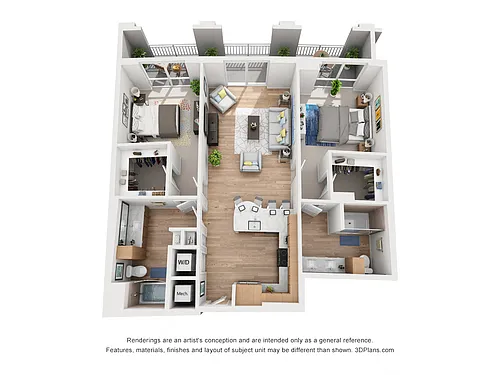 Floor plan B7