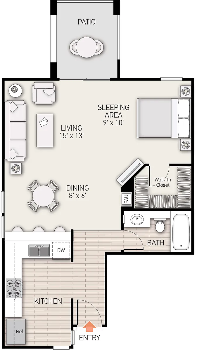 Floor plan Plan C