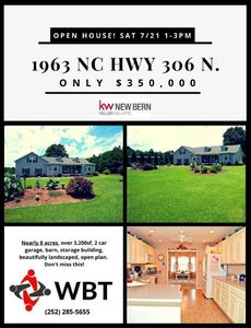 1963 Nc 306 Hwy N, Grantsboro, NC, 28529