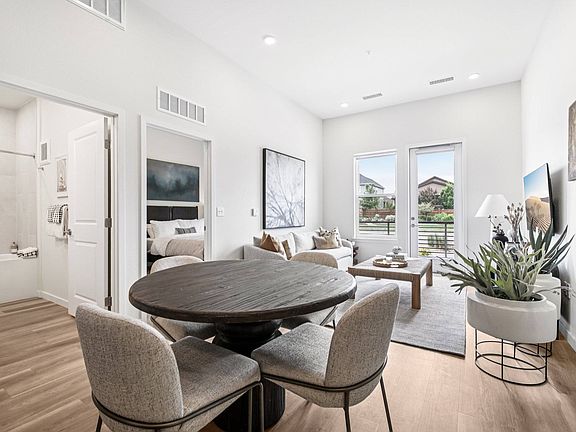 Hardwood-style flooring throughout at The Madison