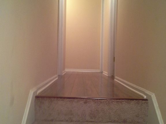 up hall way to bedrooms