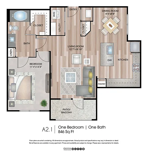Floor plan A21