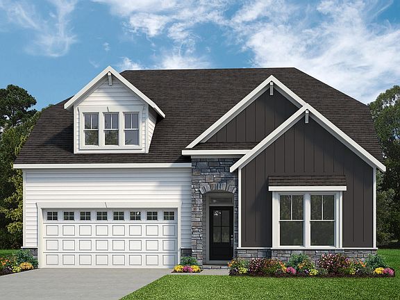 The Guilford French Country Elevation