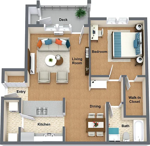 Floor plan San Joaquin