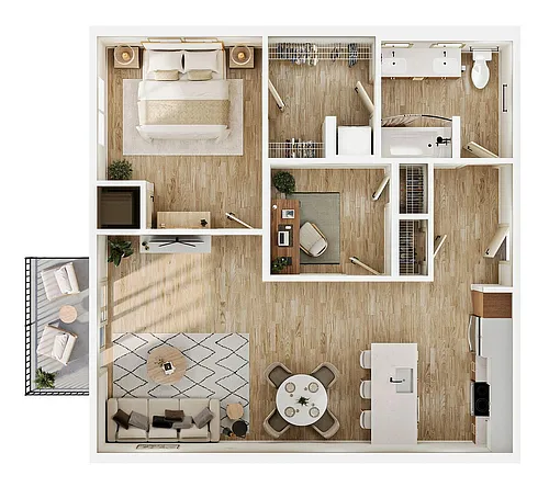 Floor plan Merced