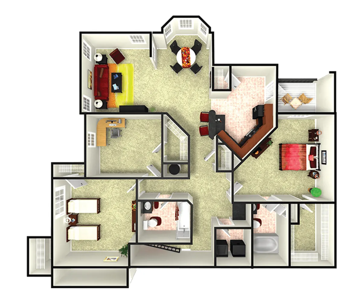 Floor plan C1