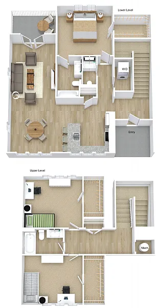 Floor plan Creekside TH