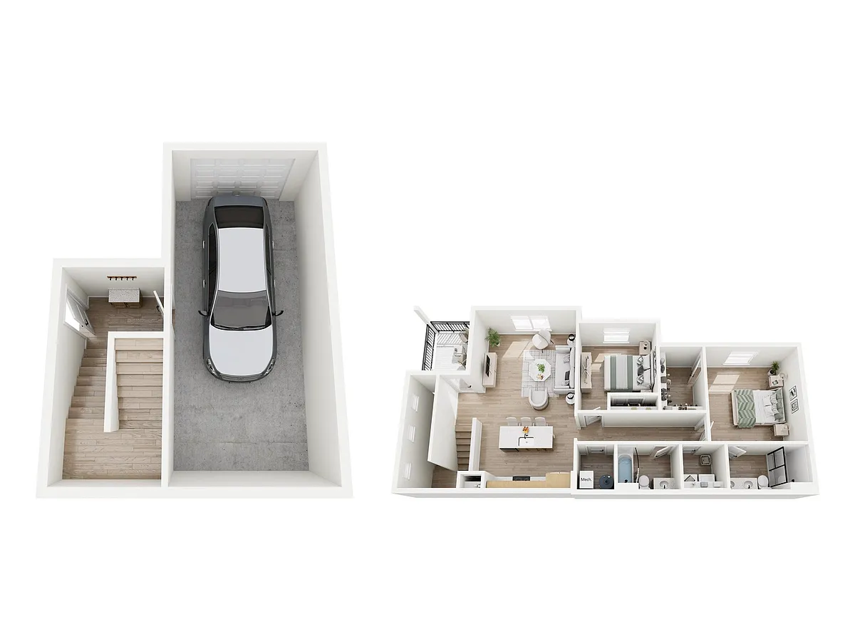 Floor plan Cache
