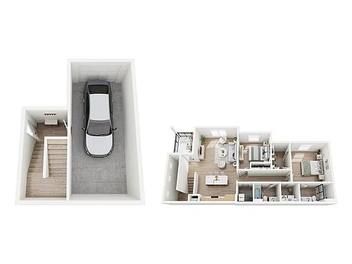 Floor plan Cache