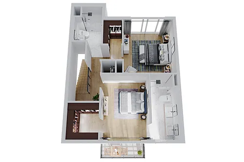 Floor plan TH5