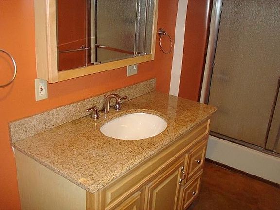 Upgraded bathroom