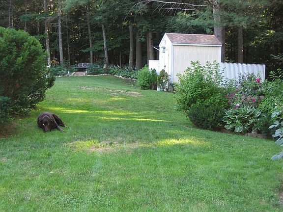 New shed for storage
