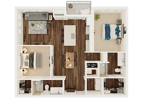 Floor plan B2