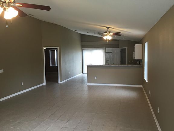 View of living Room & open concept kitchen