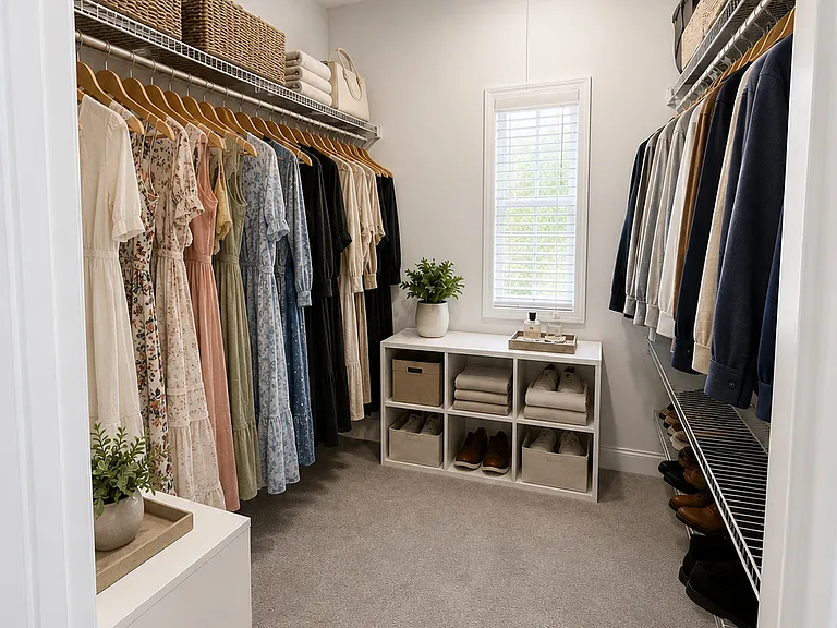 Master closet