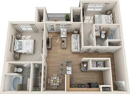 Floor plan Phase II - B1