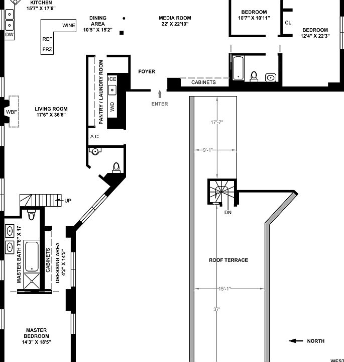 1st image of 105 Hudson St APT 11N