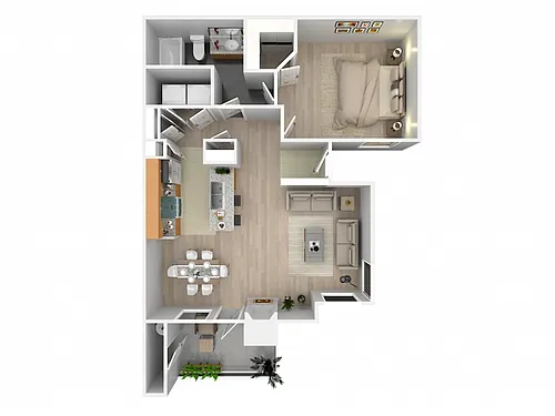 Floor plan Positano