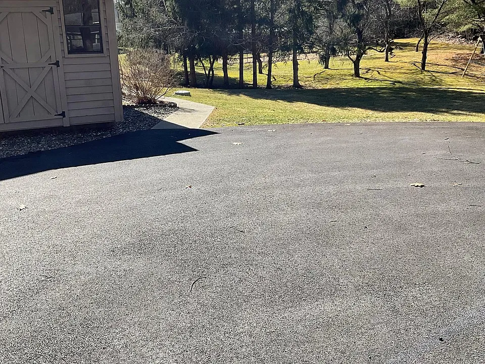 Parking and shed