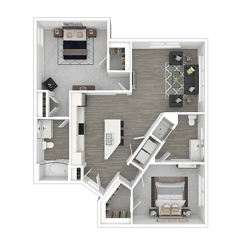 Floor plan B7