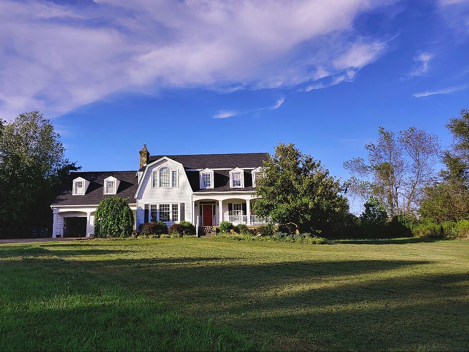 Sits way back off road. 