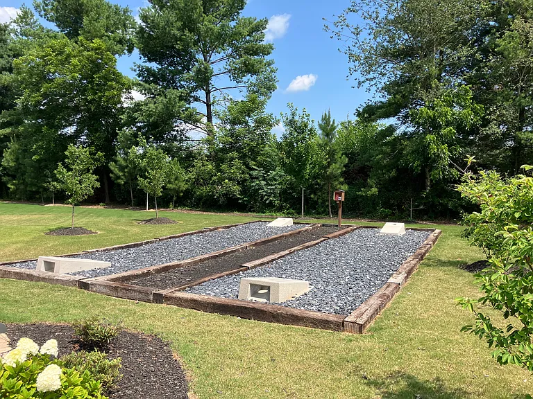 Cornhole area