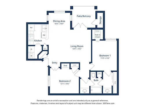 Floor plan B1