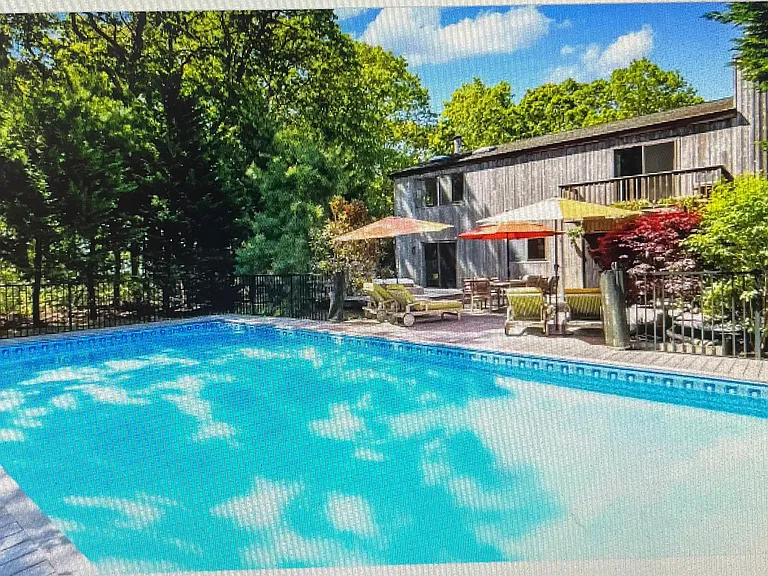 Twenty by forty foot in ground pool