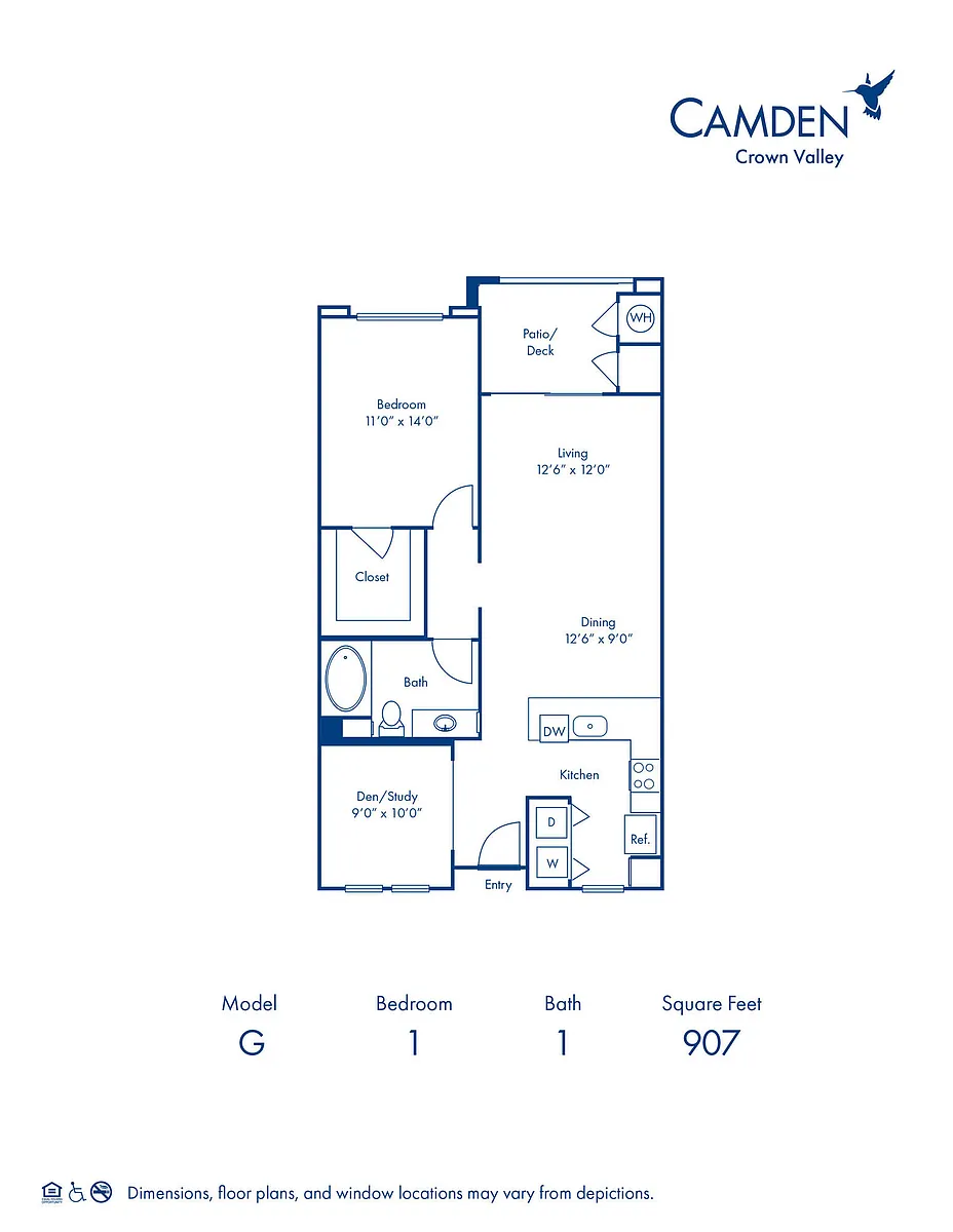 Floor plan G