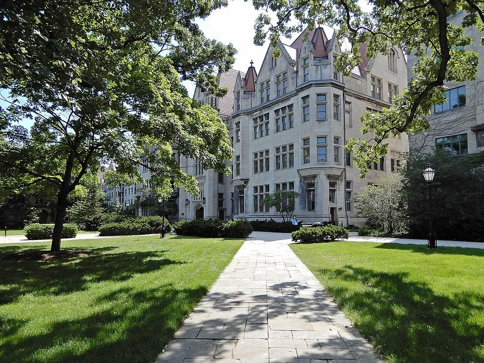 Near the University of Chicago