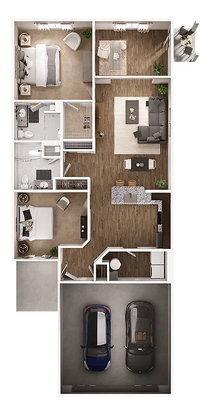 Floor plan Isleworth 3 RL