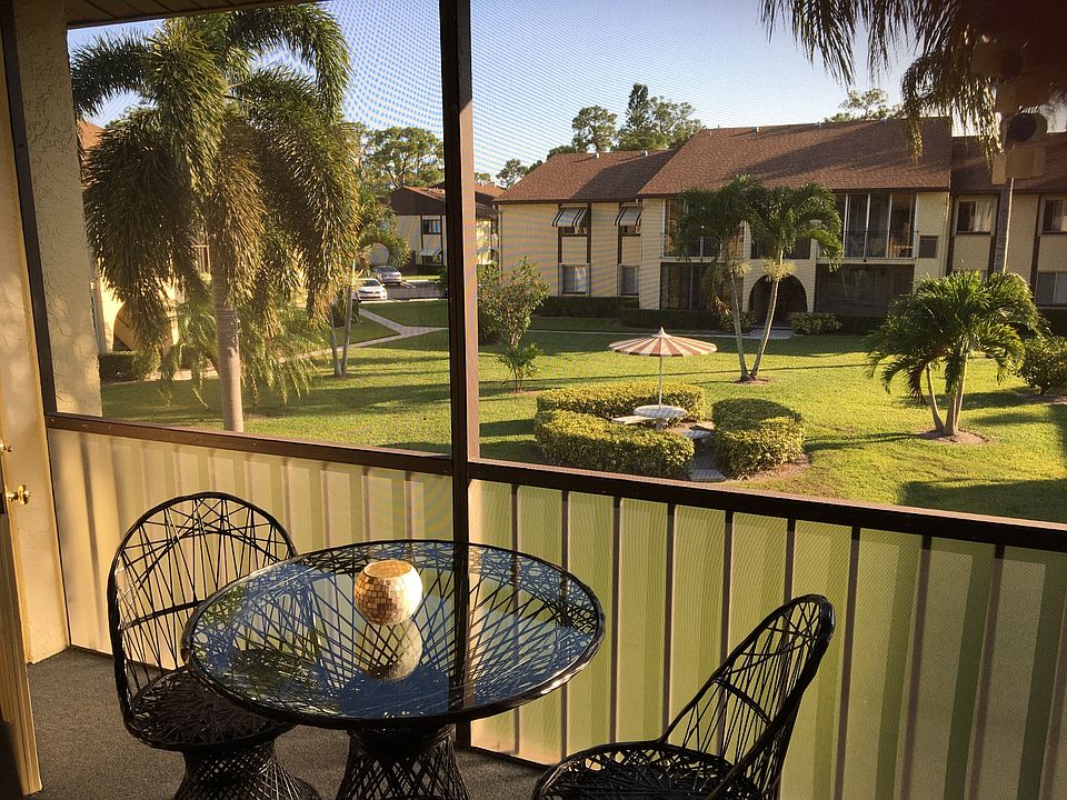 Patio garden view