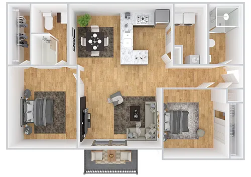 Floor plan Hockney | Renovated