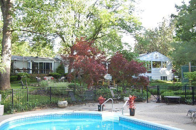 Rear Of Home