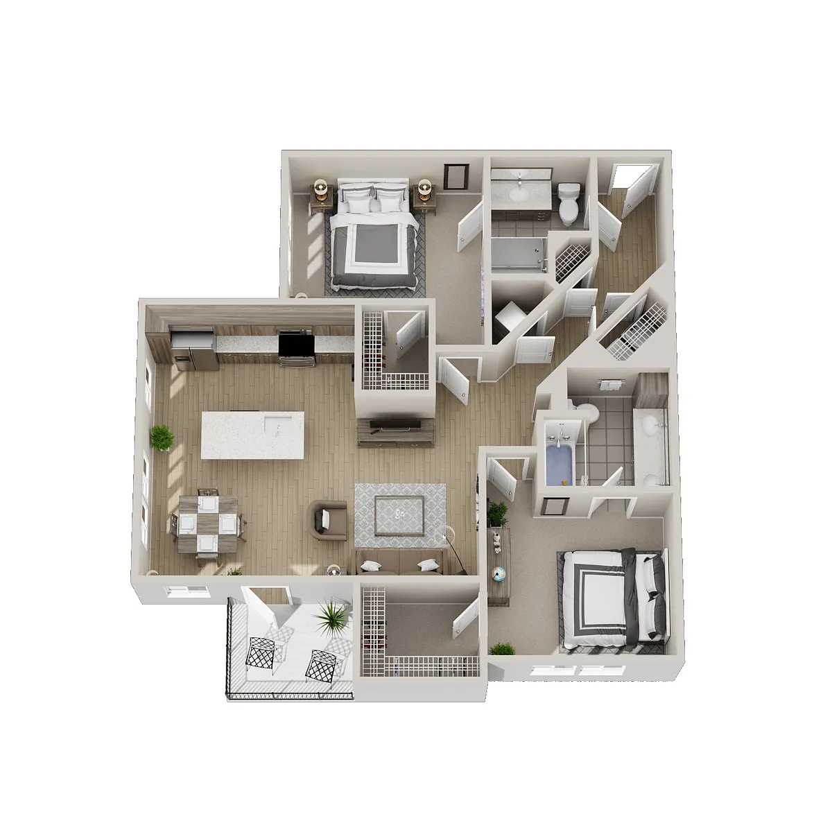 Floor plan B1