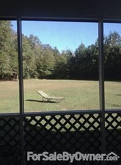 View from the screen porch