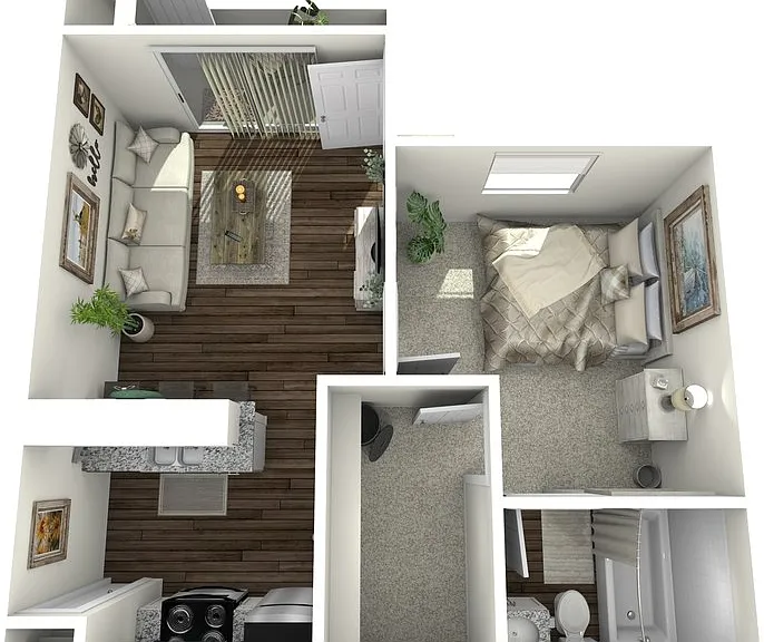 A1 Floorplan Diagram