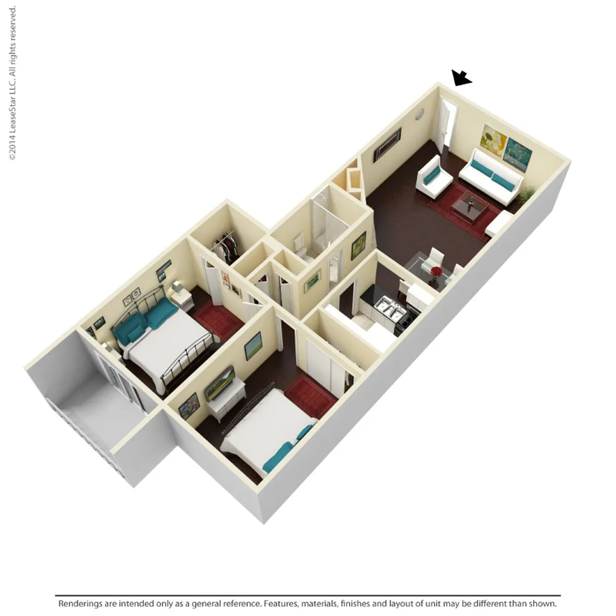 Floor plan B1