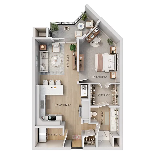 Floor plan Warbler