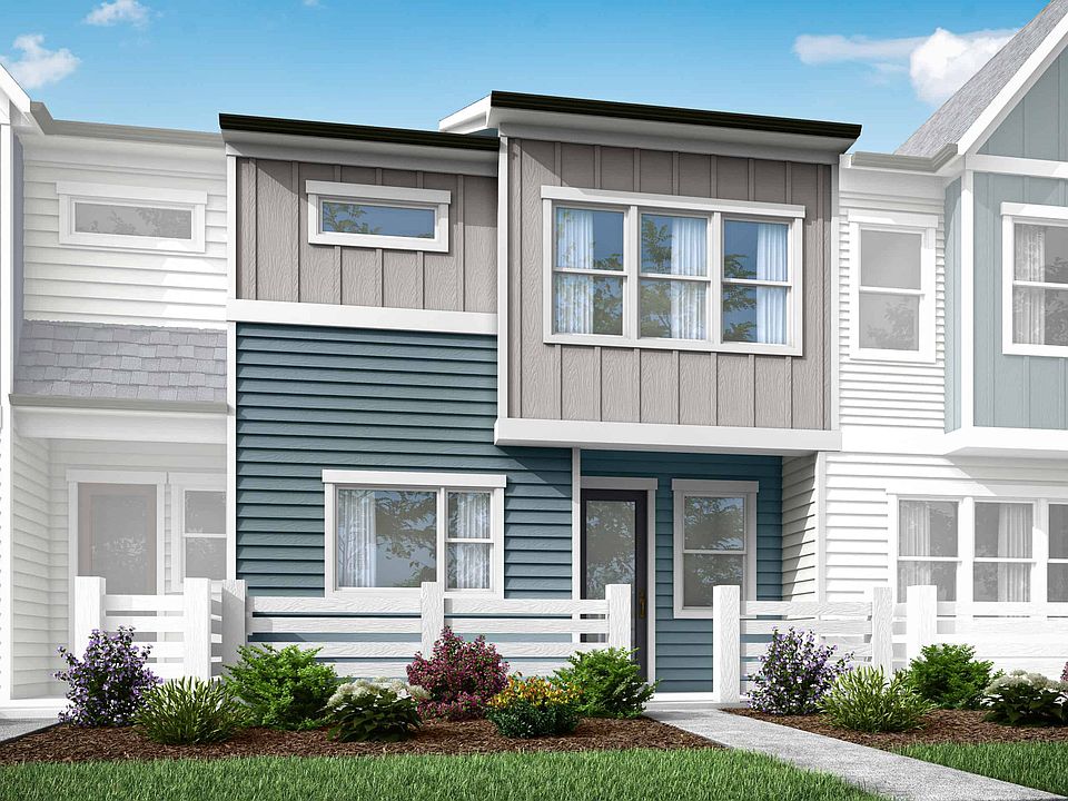 Forest Lake Townes Plan 2 Exterior Style E Homesite 16
