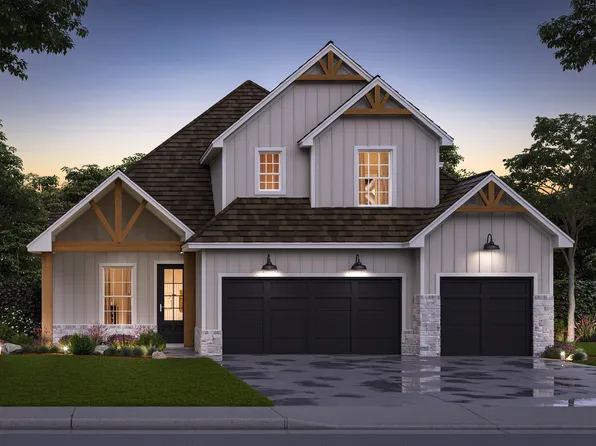 Redwood Plan, Creekside at Cross Timbers