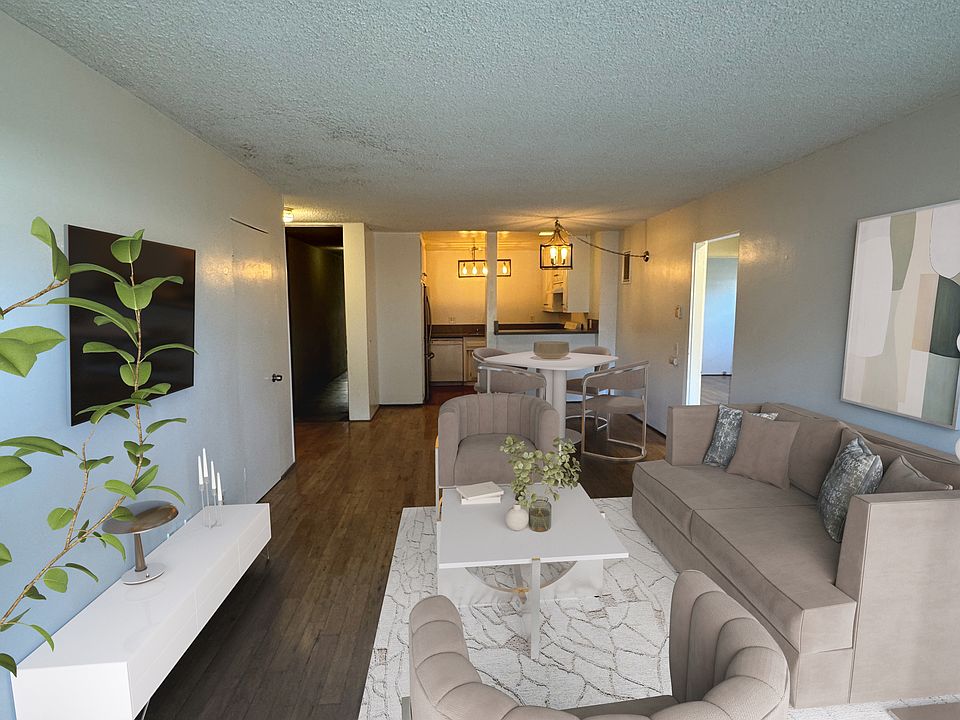 living room and dining room